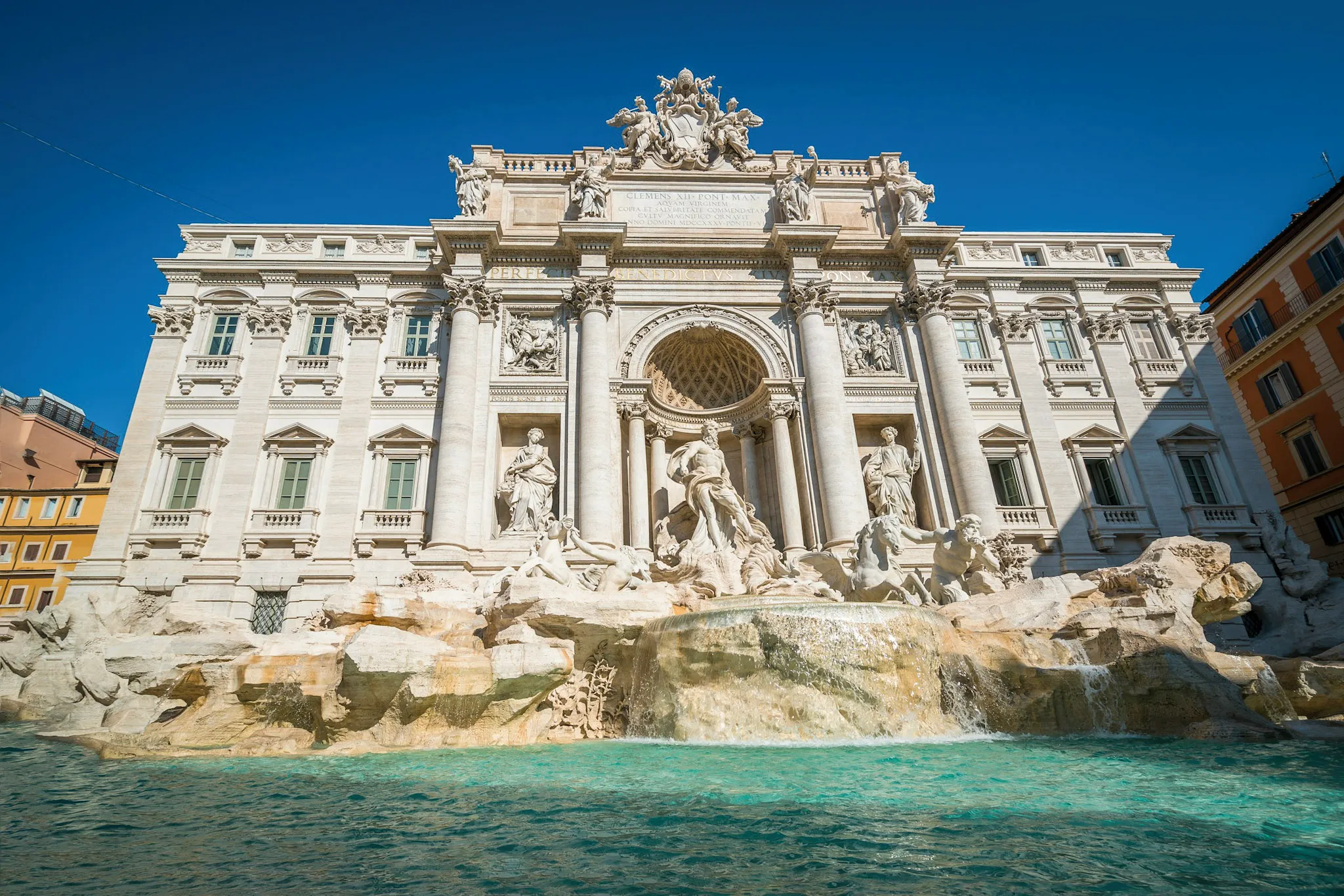 Destination Rome - Fontaine de Trevi à Rome, incontournable lors d’un week-end en Italie
