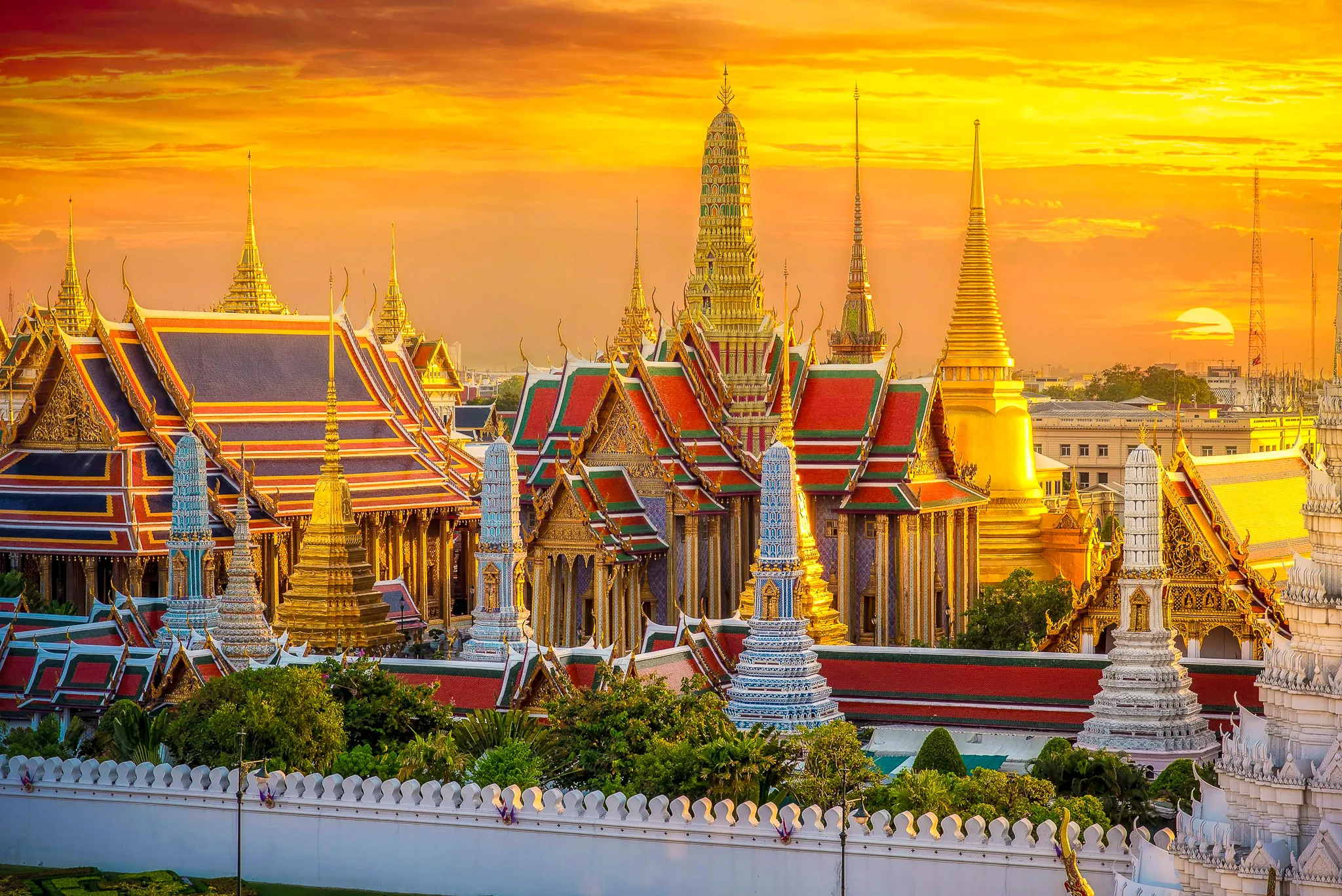 Visiter Bangkok en 5 jours - Le grand palais Wat Phra Kaew de Bangkok