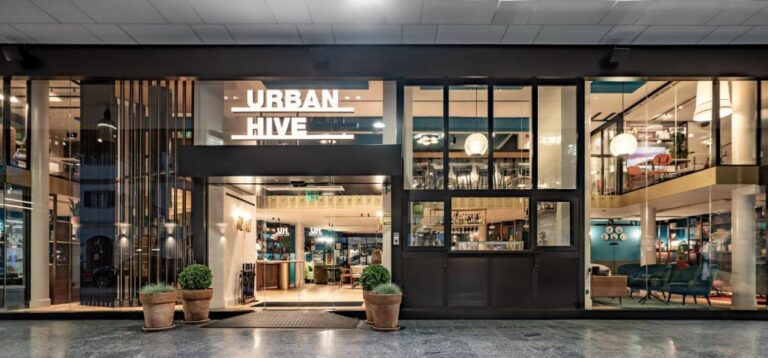 La façade de l'hôtel Urban Hive Milano